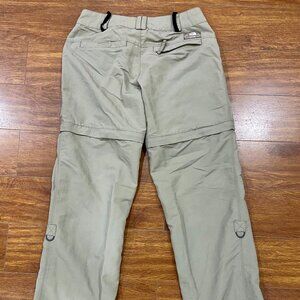 The North Face Womens convertible pants sz 2
